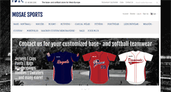 Desktop Screenshot of mosaesports.com
